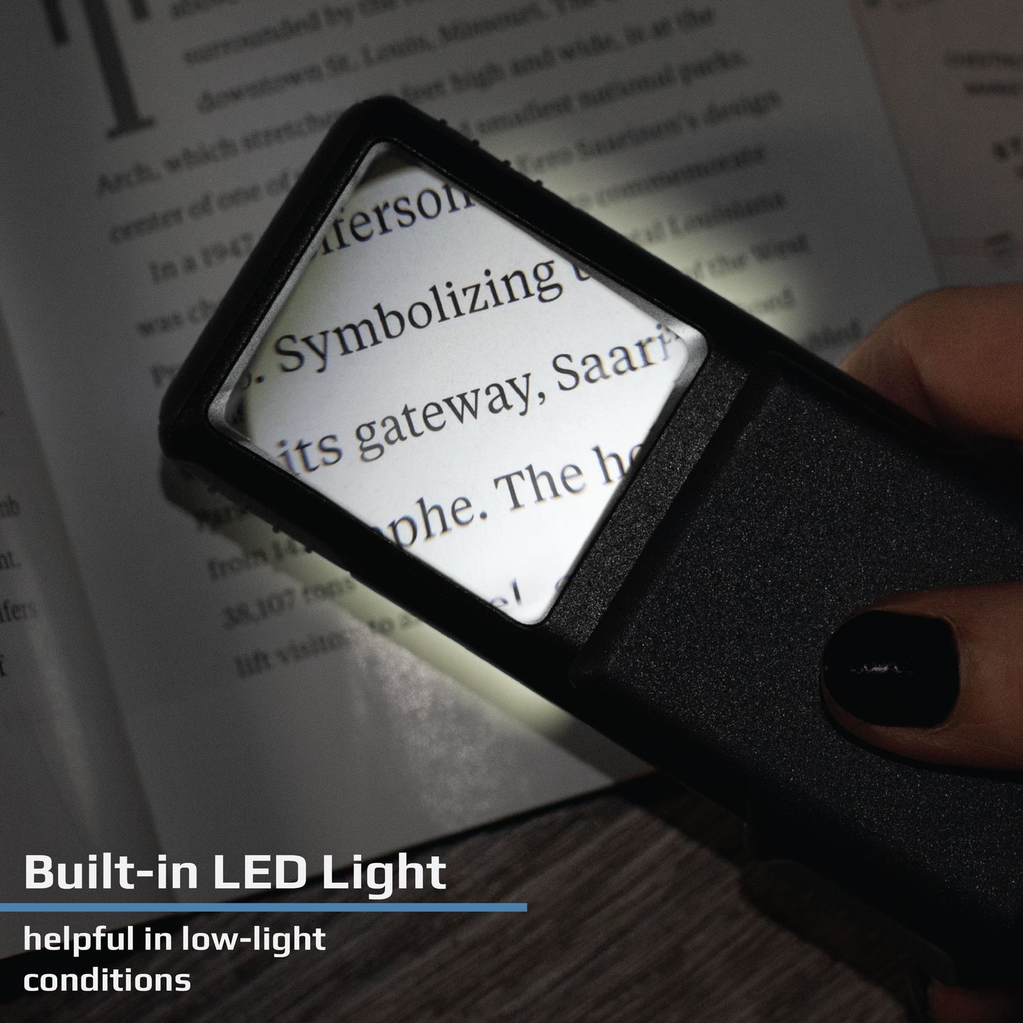 Vergrootglas MiniBrite 5x led