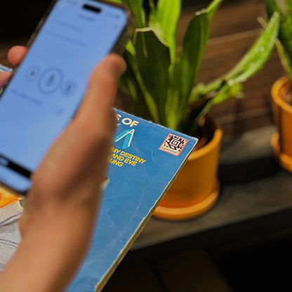 Speechlabel™ dikke QR code stickers (25 st)