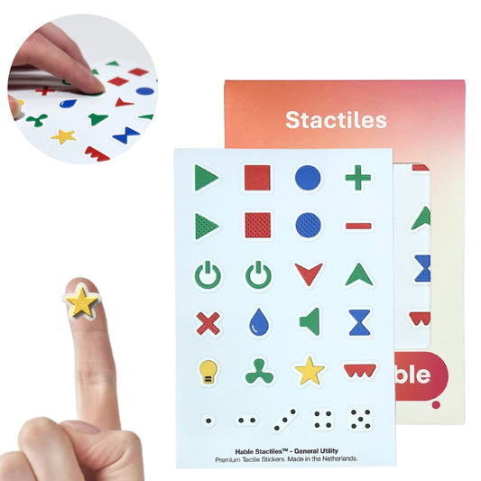 Stactiles™ - Voelbare Stickers - Algemeen