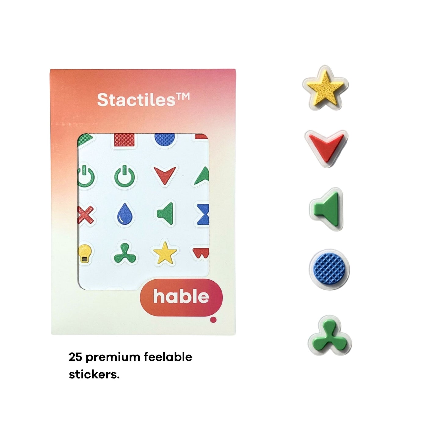 Stactiles™ - Voelbare Stickers - Algemeen