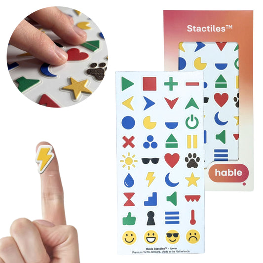 Stactiles™ - Voelbare Stickers - Pictogrammen