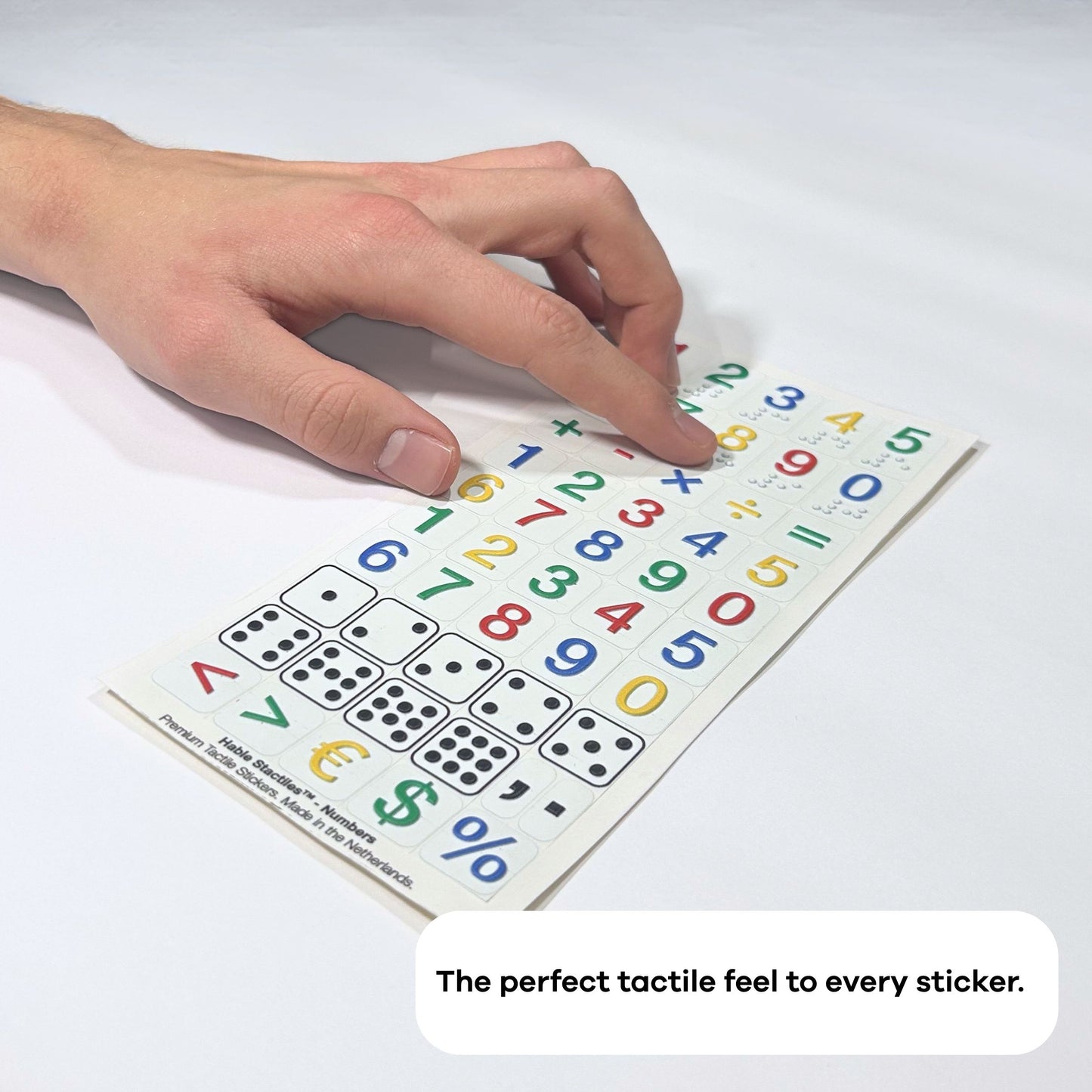 Stactiles™ - Voelbare Stickers - Getallen