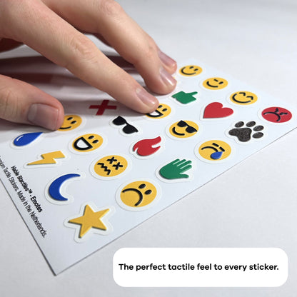Stactiles™ - Tastbare stickers - Emojis