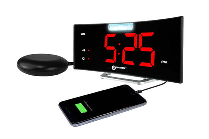 Wake 'n Shake Curve Alarm Clock