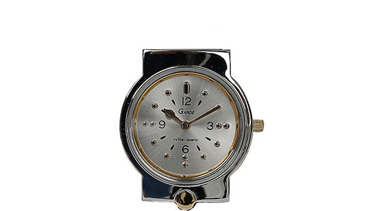 Gardé Staal bicolor Braille-Horloge 34mm Mesh