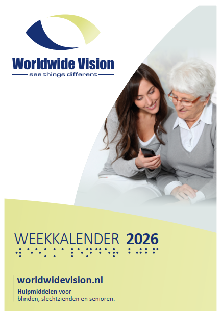 Weekkalender 2026 A4 Grootletter
