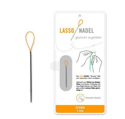 Lasso naalden Borduren 1mm