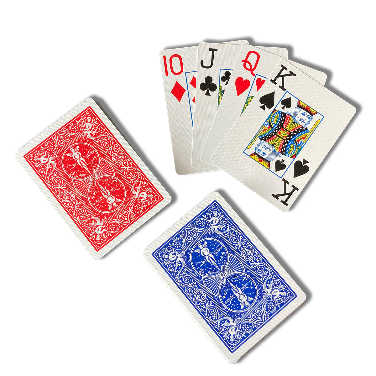 Braillekaarten Eng. Groot 1 St Blauw