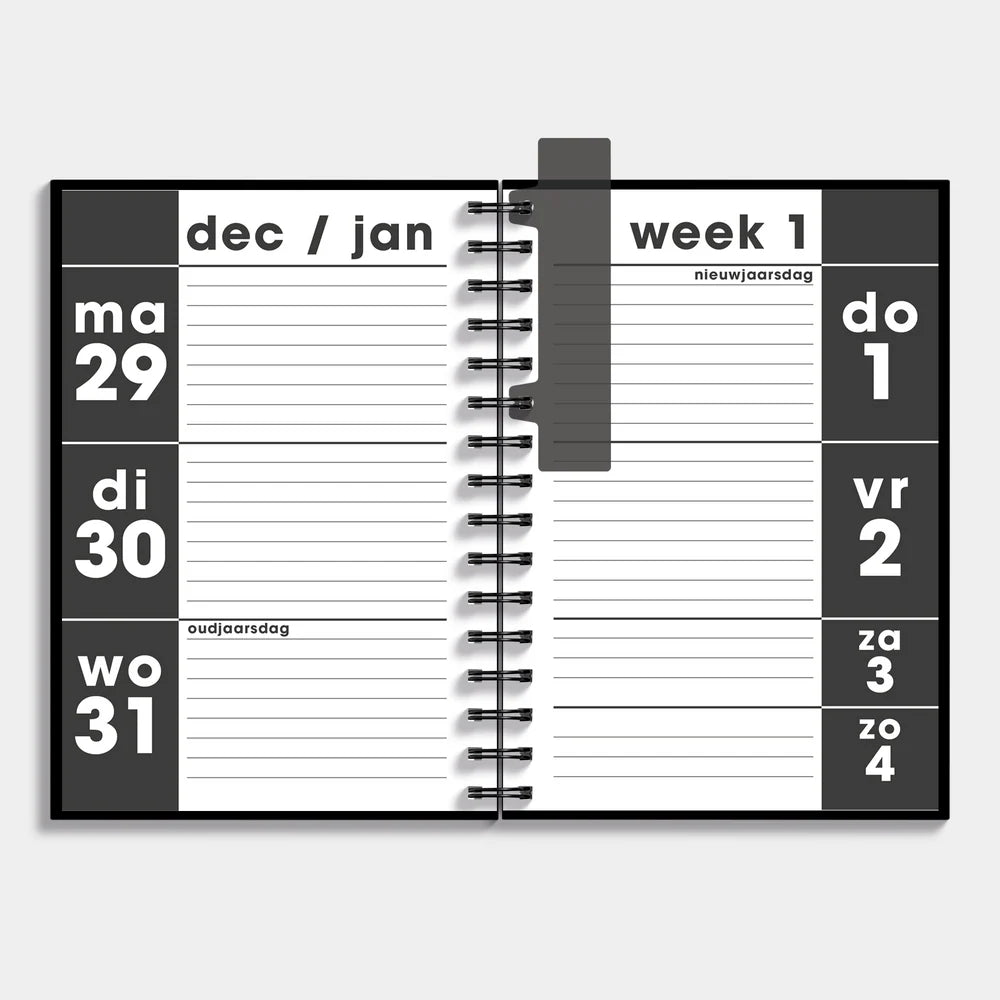 Large print diary 2024 format A5