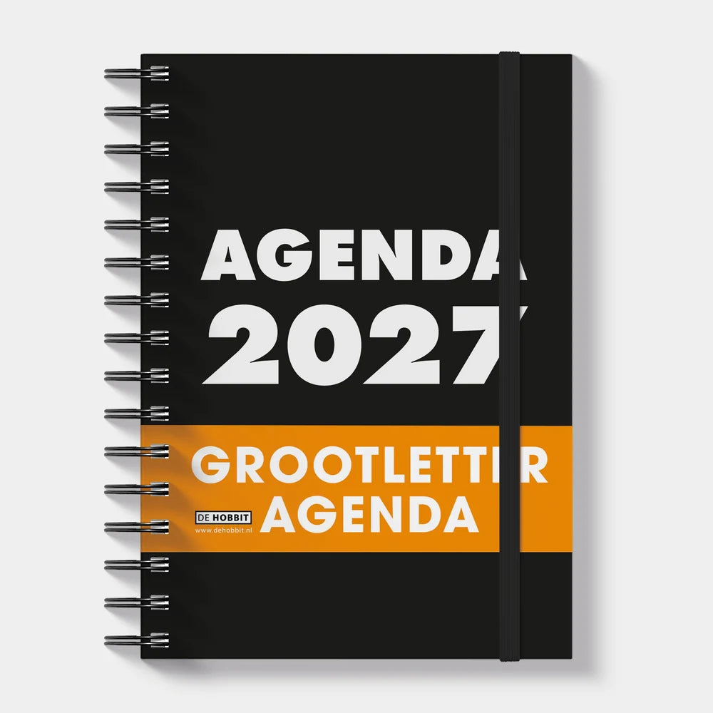 Agenda 2027 grootletterschrift formaat A4