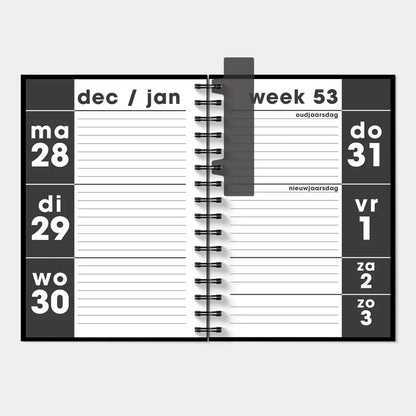Large print diary 2024 format A5