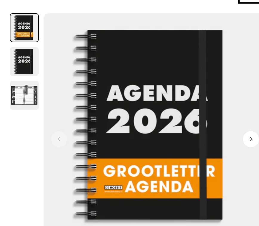 Large print diary 2024 format A5